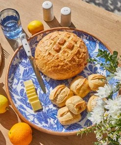 Karen Kane Round Serving Tray