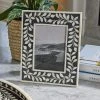 Karen Kane Home Floral Inlay Picture Frame