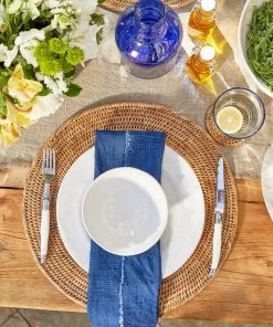 Karen Kane Rattan Placemat Home