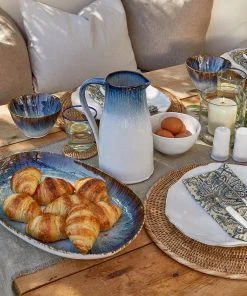 Karen Kane Home Montecito Glazed Oval Platter