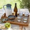 Karen Kane Large Rattan Tray