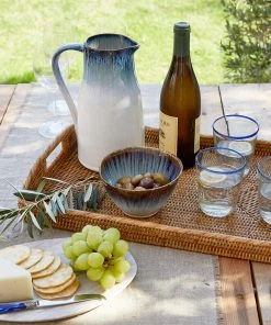 Karen Kane Montecito Glazed Large Pitcher - Elegant Home & Kitchen Tabletop Decor 12 Karen Kane Montecito Glazed Large Pitcher Home