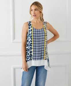 Karen Kane Double Layer Tank Clothing