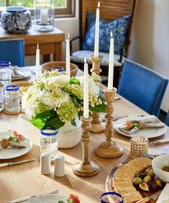 Karen Kane Home Wooden Candlestick