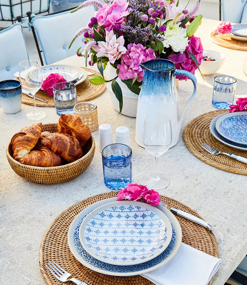 Karen Kane Home Montecito Glazed Dinner Plate - Elegant Tableware for Modern Kitchens 4 Karen Kane Home Montecito Glazed Dinner Plate