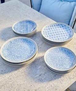 Karen Kane Montecito Glazed Salad Plate Home