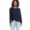 Karen Kane Clothing Twist Hem Sweatshirt