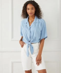 Karen Kane Best Sellers Classic Cut Off Jean Shorts