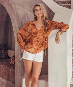 Karen Kane Clothing Peasant Top