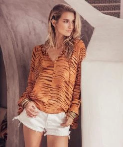 Karen Kane Clothing Peasant Top