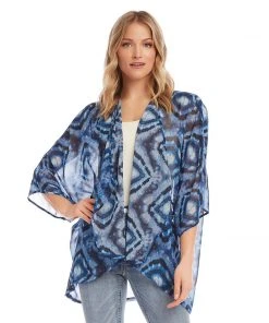 Karen Kane Clothing Drape Front Kimono