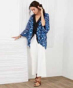 Karen Kane Clothing Drape Front Kimono