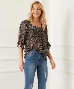 Karen Kane Square Neck Top