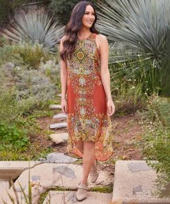 Karen Kane Hi-Lo Hem Dress Clothing