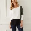 Karen Kane Colorblock Top