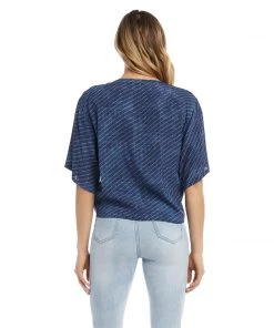 Karen Kane Petite Size Tie-Front Top Petites