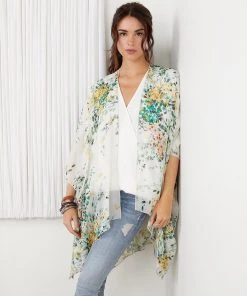 Karen Kane Drape Front Kimono