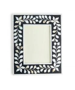 Karen Kane Home Floral Inlay Picture Frame