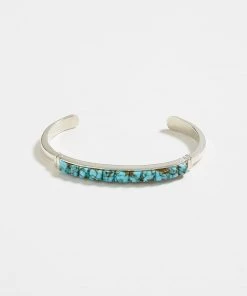 Karen Kane Kingman Turquoise Inlay Cuff Bracelet Accessories