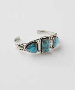 Karen Kane Turquoise Inlay Cuff Bracelet