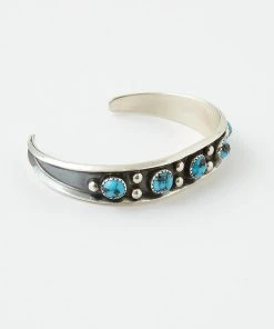 Karen Kane Accessories Turquoise Stone Cuff Bracelet
