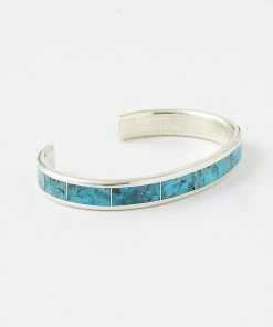 Karen Kane Turquoise Inlay Cuff Bracelet Accessories