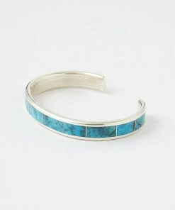 Karen Kane Turquoise Inlay Cuff Bracelet Accessories