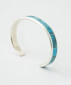 Karen Kane Turquoise Inlay Cuff Bracelet Accessories
