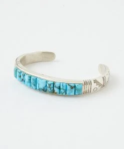 Karen Kane Kingman Turquoise Stone Cuff Bracelet