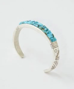 Karen Kane Kingman Turquoise Stone Cuff Bracelet