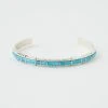 Karen Kane Zuni Turquoise Inlay Cuff Bracelet Accessories
