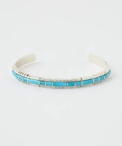 Karen Kane Zuni Turquoise Inlay Cuff Bracelet Accessories