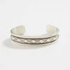Karen Kane Etched Diamond Cuff Bracelet Accessories