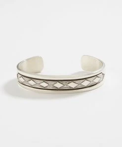 Karen Kane Etched Diamond Cuff Bracelet Accessories