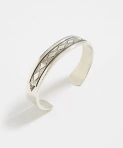 Karen Kane Etched Diamond Cuff Bracelet Accessories