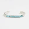 Karen Kane Kingman Turquoise Inlay Cuff Bracelet