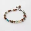 Karen Kane Accessories Beaded Turquoise And Jasper Bracelet