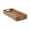 Karen Kane Small Rattan Tray Home