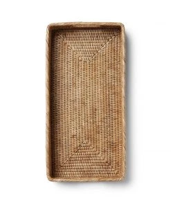 Karen Kane Small Rattan Tray - Stylish Home Decorative Tray for Kitchen & Tabletop 11 Karen Kane Small Rattan Tray Home