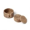 Karen Kane Rattan Coasters, Set of 6 – Stylish & Durable Coasters for Home, Kitchen & Tabletop 1 Karen Kane Rattan Coasters, Set Of 6