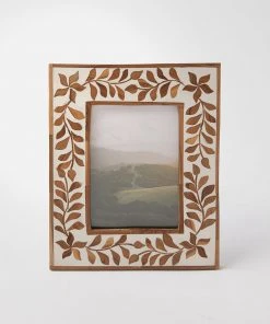 Karen Kane Home Floral Inlay Picture Frame