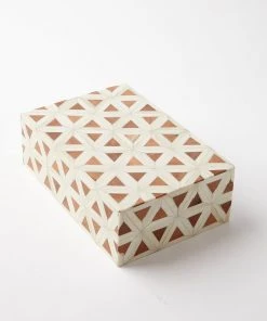 Karen Kane Home Wood Inlay Decorative Box