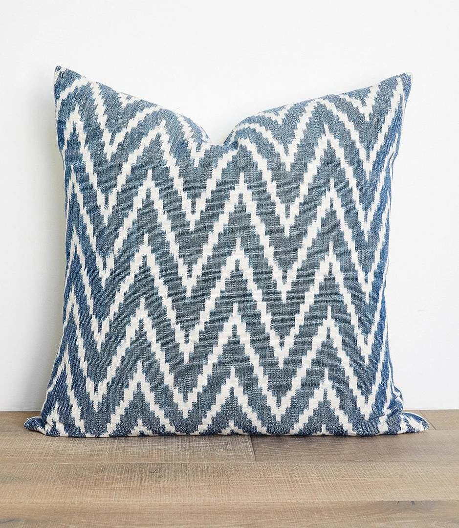 Karen Kane Ikat Print Pillow - Stylish Home Decor Accent 4 Karen Kane Ikat Print Pillow