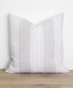 Karen Kane Stripe Linen Pillow