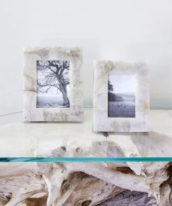 Karen Kane Home White Quartz Picture Frame