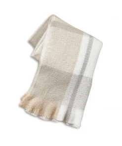 Karen Kane Home Cozy Plaid Throw