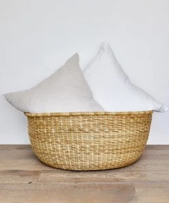 Karen Kane Handwoven Large Floor Basket