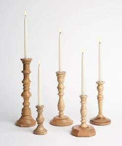 Karen Kane Home Wooden Candlestick