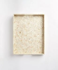 Karen Kane Rectangle Mother Of Pearl Tray Home