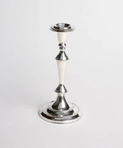 Karen Kane Home Silverplated Candlestick